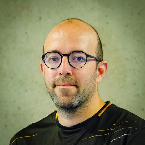 Laurent Morente, membre du Badminton Briviste