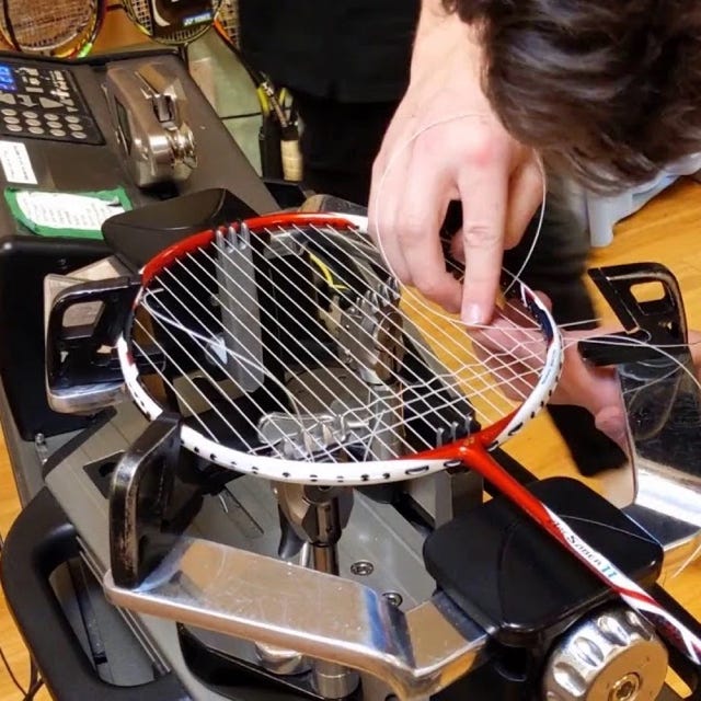 Cordage de raquette