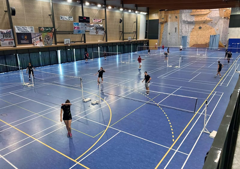 Terrains du Badminton Briviste